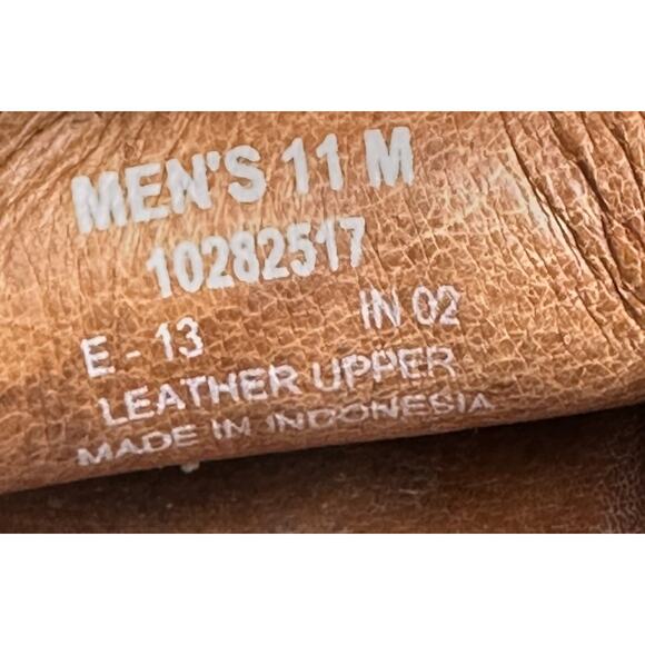 Sperry Wave Driver Mens 11 M Brown Leather Venetian Slip-On Loafer Shoes Preppy - Picture 4 of 16